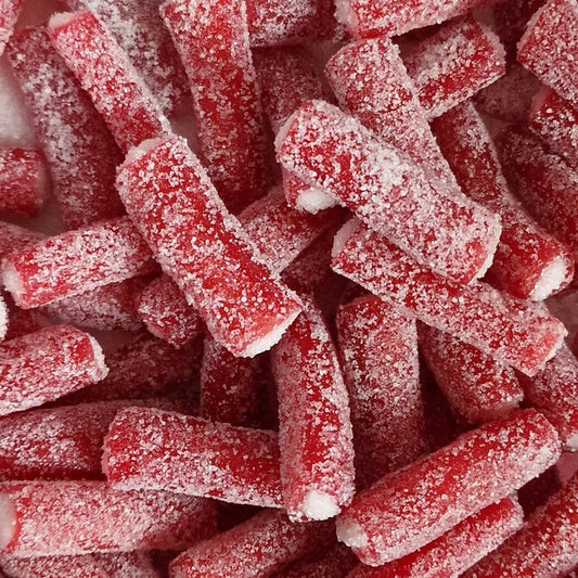 Fizzy Strawberry Pencil Bites