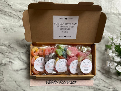 Vegan fizzy letterbox mix