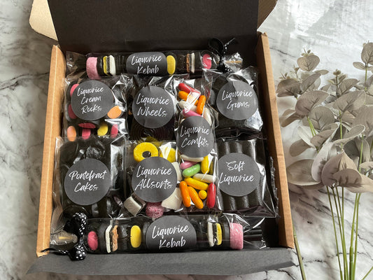 Liquorice Sweet treat 650 grams Pick and Mix box