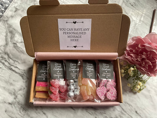 Letterbox Prosecco and Straweberries Sweets